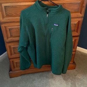 Patagonia better sweater mens xxl green
